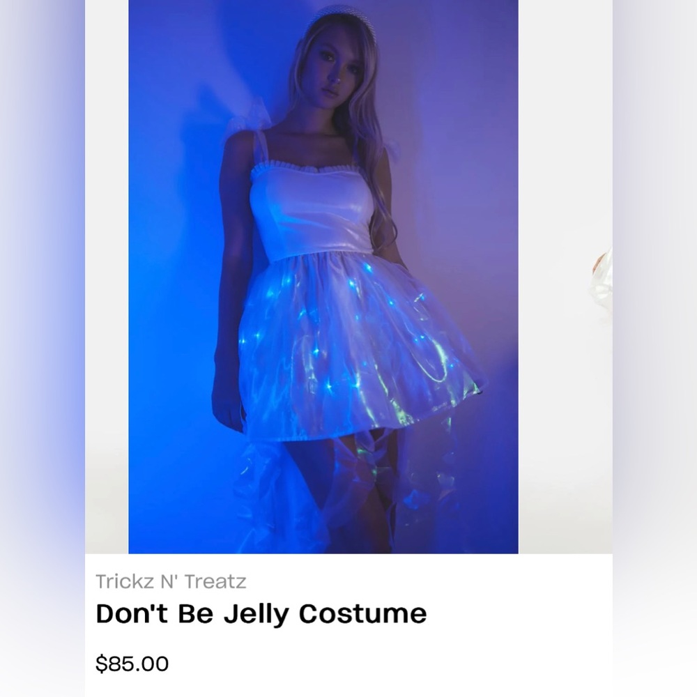 Dolls Kill Jellyfish Dress, batteries included